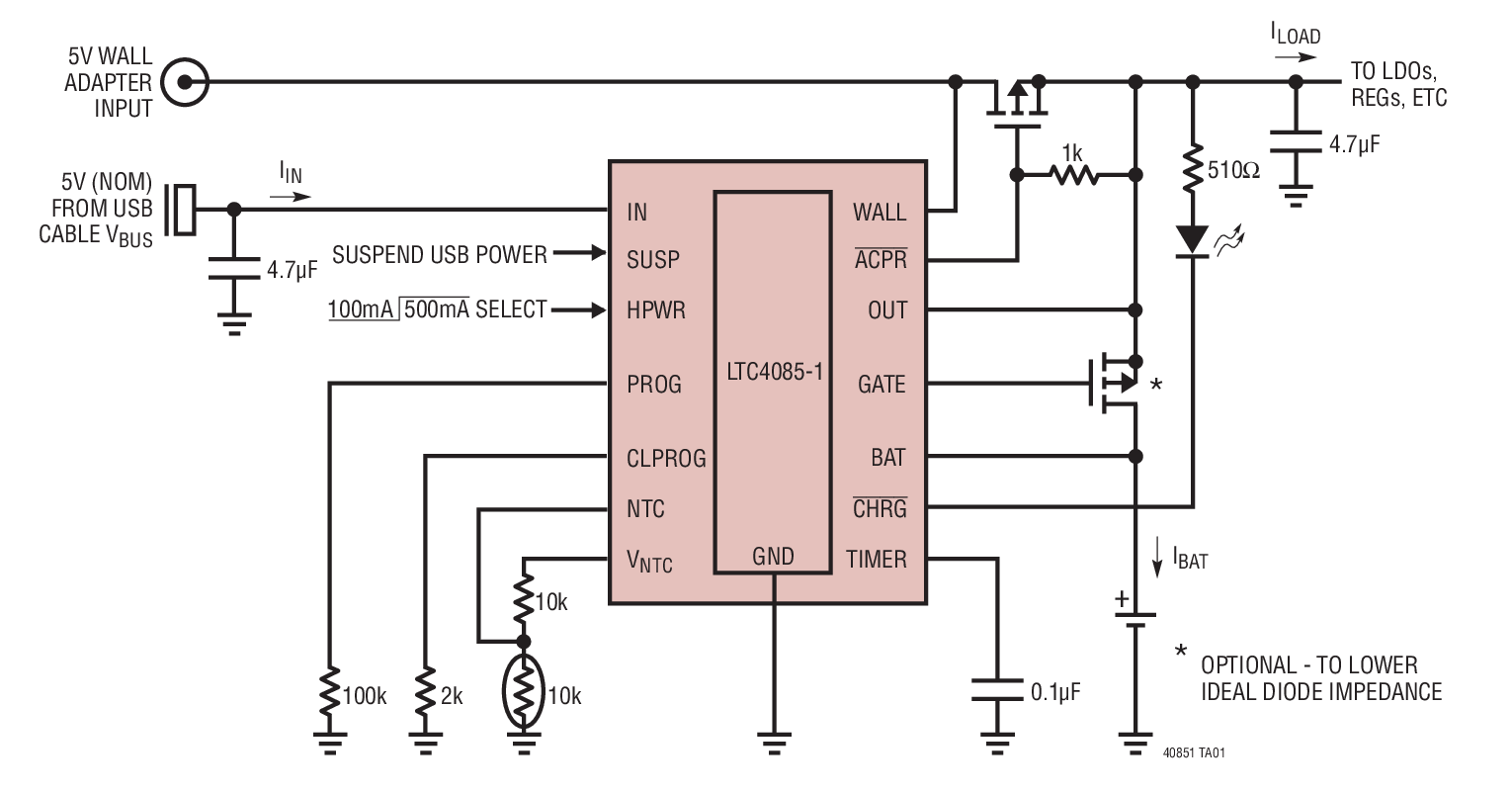 LTC4085-1 Ӧͼһ